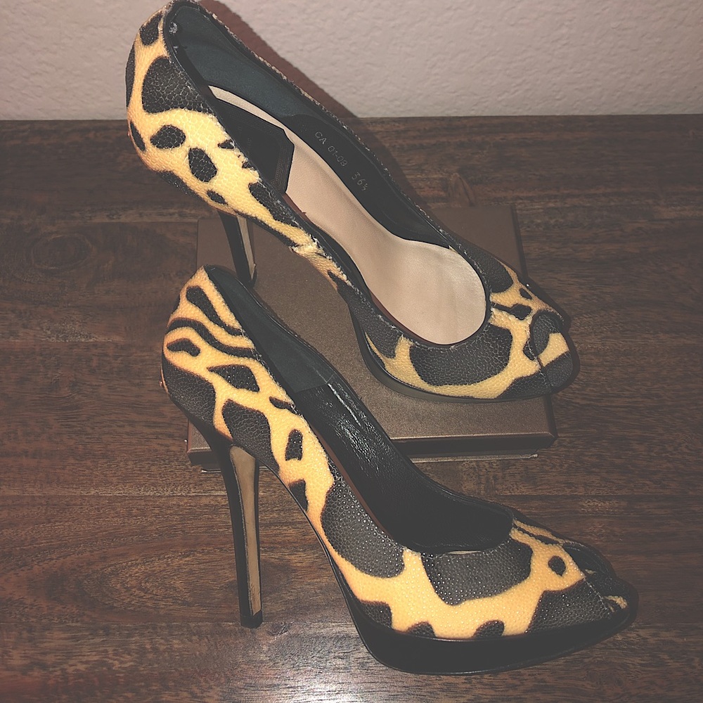 Christian Dior leopard print